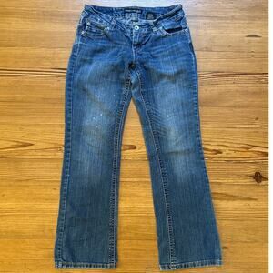 Paris Blues y2k 90s medium wash low rise straight leg denim‎ jeans SIZE 9